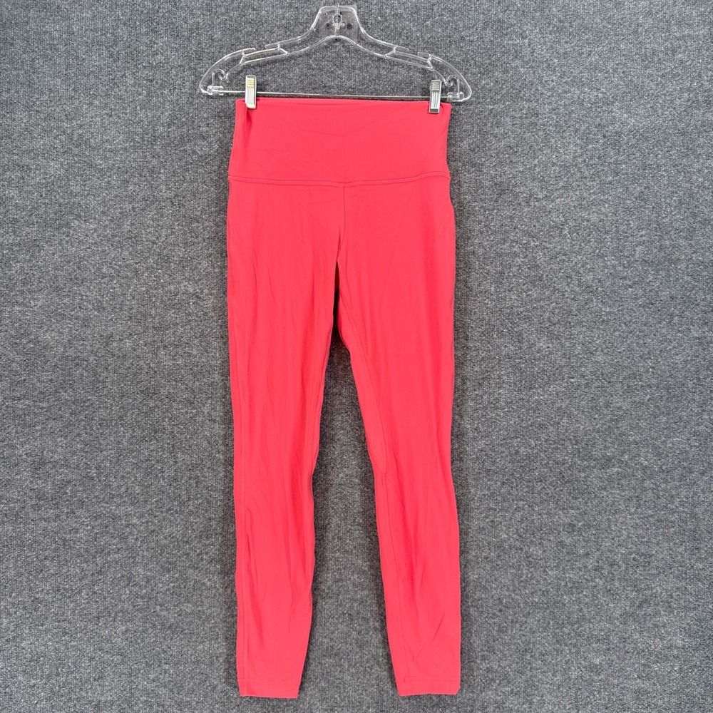 Lululemon Align Leggings Women 8 Pink High Rise Nulu Yoga Pants Activewear